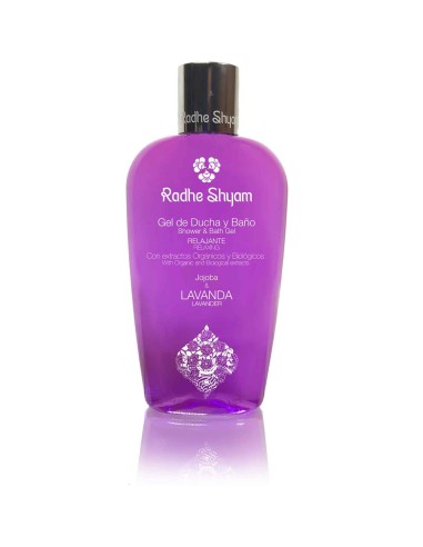 GEL DE DUCHA Y BAÑO LAVANDA - RADHE SHYAM - 250 ML