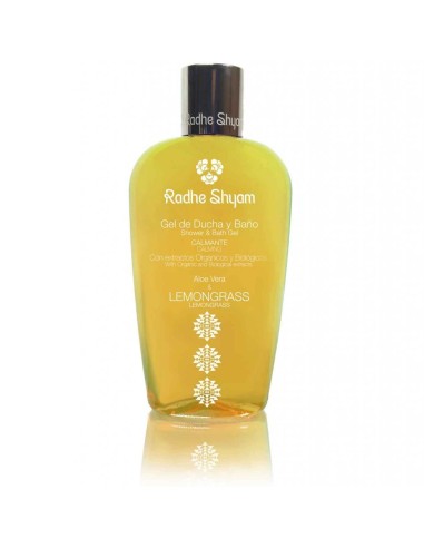 GEL DE DUCHA Y BAÑO LEMONGRASS - RADHE SHYAM - 250 ML