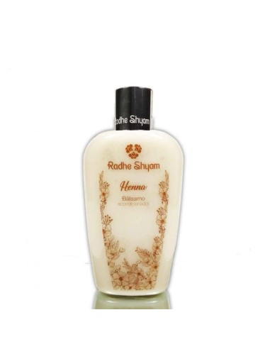 BALSAMO SUAVIZANTE HENNA - BÁLSAMO ACONDICIONADOR - RADHE SHYAM - 250 ML