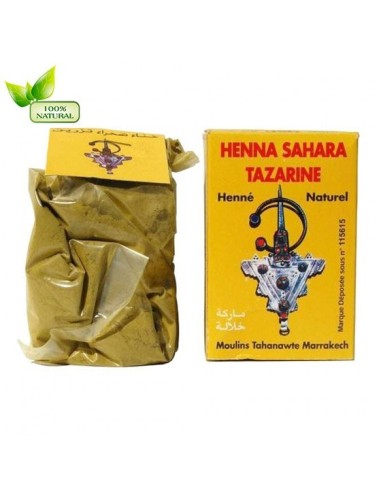 Henna Natural - Sahara Tazarine - Gran Calidad - Natural - 100 gr