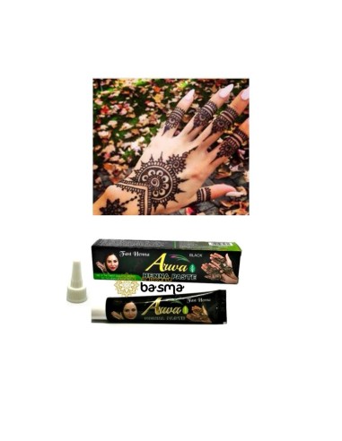 Henna Paste Arwa-Black Henna Tattoo Tube - Mistura Preparada
