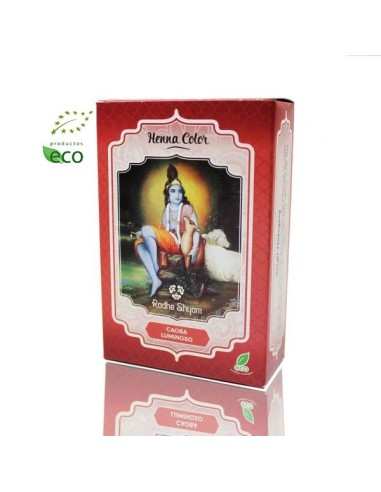 HENNA RADHE CAOBA LUMINOSO POLVO