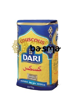 Cuscús (Couscous) de trigo Dari 1 KG
