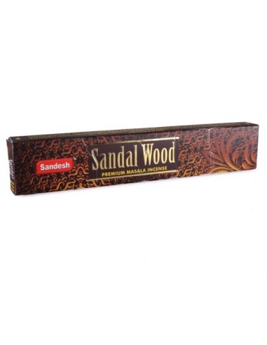 Incenso de Sândalo - Sandesh - MADEIRA DE SÂNDALO