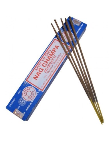 INCENSO NAG CHAMPA - VARINHAS DE INCENSO - 15 GRAMAS