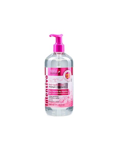 SHAMPOO DE CABELO ENCARACOLADO - PRO-CACHINHOS - REAL NATURA - 500 ML