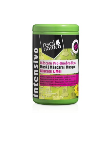 MASCARILLA AGUACATE Y MIEL - TODO TIPO DE CABELLO - REAL NATURA – 1 KG