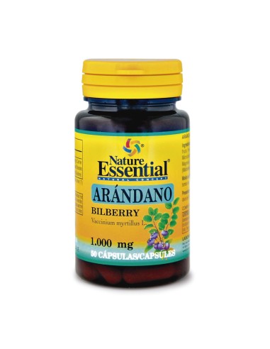 ARÁNDANO - NATURE ESSENTIAL - 1000 MG - 50 CÁPSULAS