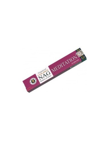 INCENSO MEDITAÇÃO - GOLDEN NAG - VARINHAS DE INCENSO - 15 G