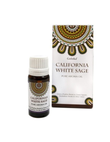 ÓLEO ESSENCIAL DE SÁLVIA BRANCA- GOLOKA - 10 ML