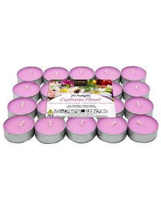 VELAS AROMÁTICAS DE EXPLOSÃO FLORAL - PACOTE 20 VELAS - VELAS LUMAR