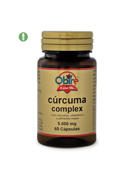 CÚRCUMA COMPLEX - NATURE ESSENTIAL - 5000 MG - 60 CÁPSULAS