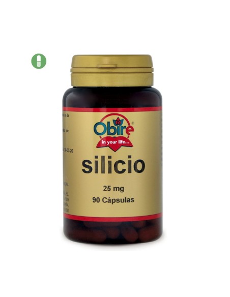 SILICIO - OBIRE – 25 MG - 90 CÁPSULAS