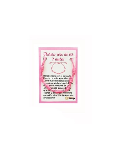 PULSEIRA ROSA DOS 7 NÓS