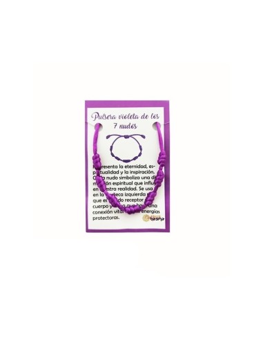 PULSEIRA VIOLETA DOS 7 NÓS