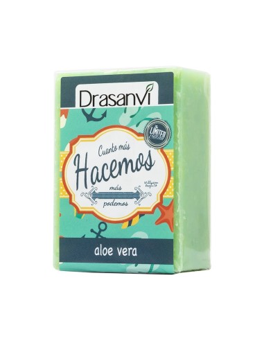 JABÓN DE ALOE VERA - DRASANVÍ - ANTI-INFLAMATORIO Y RELAJANTE - 100 GR