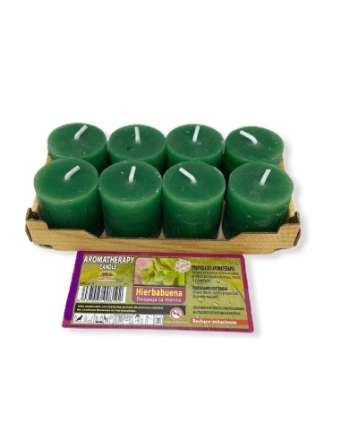 VELAS DE PIMENTA - LIMPA SUA MENTE - CONJUNTO DE 8 VELAS - VELAS ESOTÉRICAS - 100% NATURAL