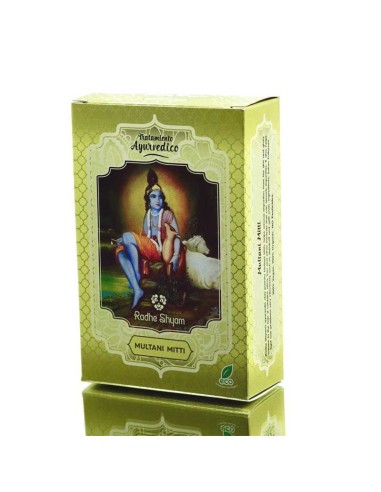TRATAMIENTO CAPILAR MULTANI MITTI - RADHE SHYAM - 100 GR