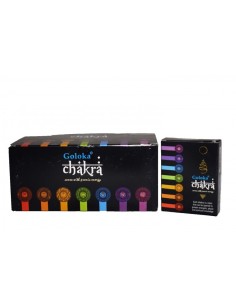 INCIENSO CHAKRA - GOLOKA - 10 CONOS