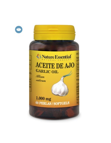 ACEITE DE AJO - NATURE ESSENTIAL - 1000 MG - 60 PERLAS