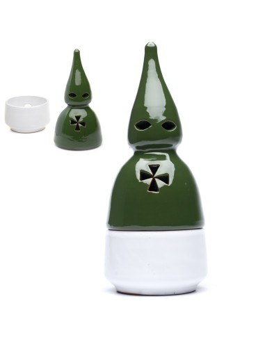 INCENSARIO NAZARENO - SEMANA SANTA - VERDE Y BLANCO