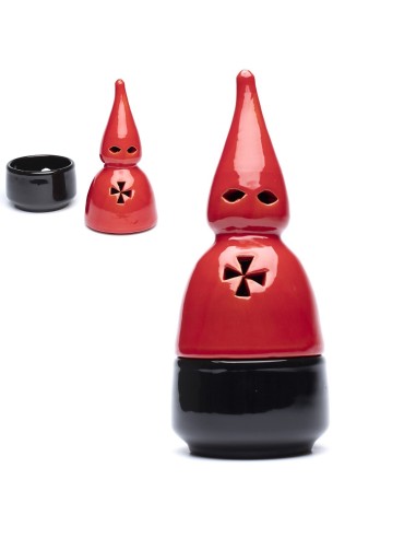 INCENSARIO NAZARENO - SEMANA SANTA - ROJO Y NEGRO