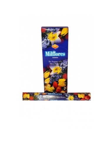 INCENSO MILFLOR - SAC - 20 BARRAS