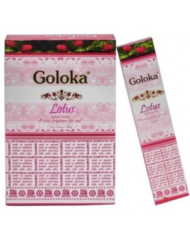 INCENSO DE LÓTUS - GOLOKA - 15 GRAMAS