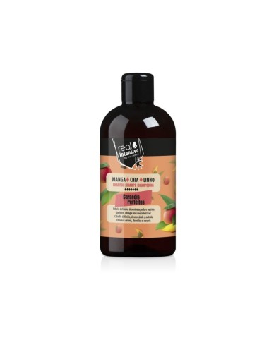 CHAMPÚ PERFECTO CARACOL LIBERADO - MANGO Y CHÍA Y LINO - REAL NATURA - 300 ML