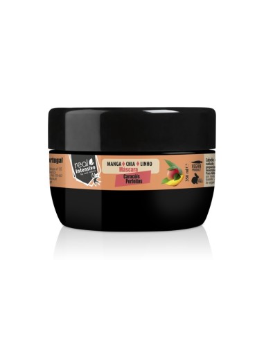 MÁSCARA PERFEITA CARACOL LIBERTADO - MANGO E CHIA E LINHO - REAL NATURA - 350 ML