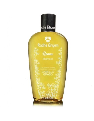 CHAMPU HENNA CABELLO GRASO - SHAMPOO RADHE SHYAM - 250 ML