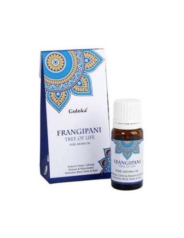 ÓLEO ESSENCIAL ÁRVORE DA VIDA - FRANGIPANI - GOLOKA - 10 ML