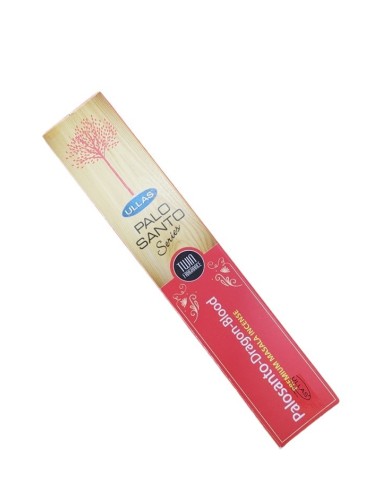 INCENSO SAGRADO E SANGUE DE DRAGÃO - VARINHAS DE INCENSO - ULLAS - 15 GRAMAS