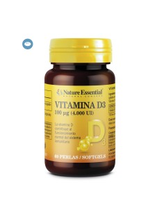 VITAMINA D3 - OBIRE - 100 MG - 4000 UI - 100 PÉROLAS