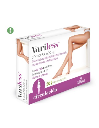 VARILESS - NATURE ESSENTIAL - 680 MG - 30 CÁPSULAS