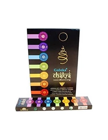 INCIENSO CHAKRA - GOLOKA - 15GR