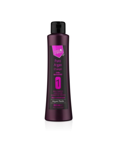 SHAMPOO DE ARGÃO PURO DE ALTA CONCENTRAÇÃO - REAL NATURA - CABELO ALISADO COM CALOR - 300 ML