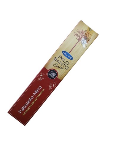 INCIENSO PALO SANTO Y MIRRA - VARITAS DE INCIENSO - ULLAS - 15GR