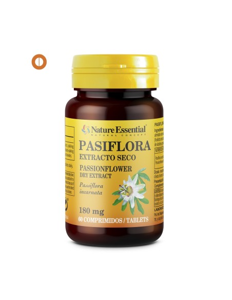 EXTRACTO SECO DE PASSIFLORA - NATURE ESSENTIAL - 180 MG - 60 TABLETAS