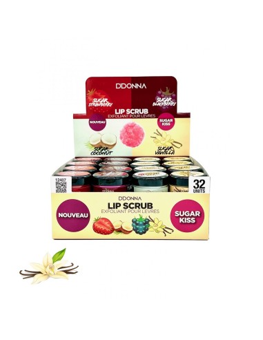 EXFOLIANTE LABIAL DE VAINILLA - LIP SCRUB DDONNA - 20 GR