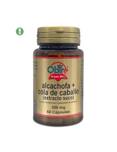 ALCACHOFRA + RABO DE CAVALO - OBIRE - 300 MG - 60 CÁPSULAS