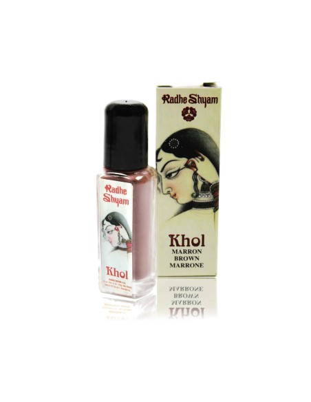 KOHL RADHE SHYAM - KHOL MAQUILLAJE DE OJOS TRADICIONAL - MARRON