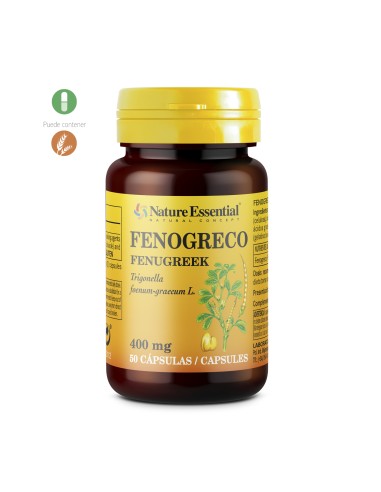 FENOGRECO - NATURE ESSENTIAL - 400 MG - 50 CÁPSULAS