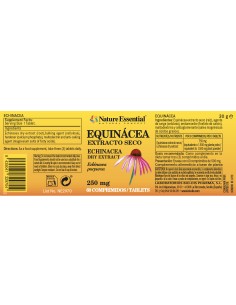 ECHINACEA - NATURE ESSENTIAL - 250 MG - 60 COMPRIMIDOS 2