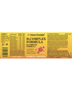 B FÓRMULA COMPLEXA - NATURE ESSENTIAL - 500 MG - 30 PESOS 2