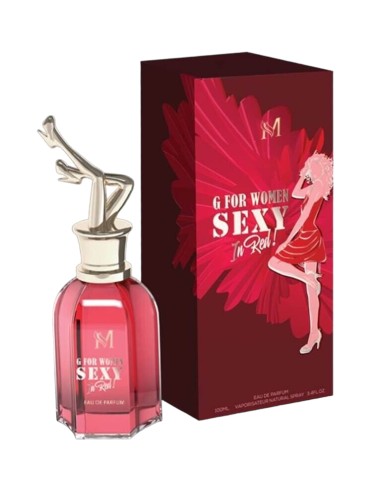 PERFUME G FOR WOMEN SEXY IN RED - MUJER - MONTAGE BRANDS - 100ML