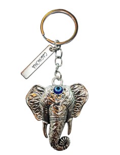 LLAVERO DE ELEFANTE CON OJO TURCO - CARMONA
