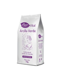 ARGILA VERDE EM PÓ - EL GRANERO INTEGRAL - 1KG