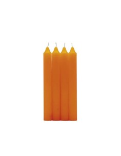 PACK 4 VELAS DA SORTE SAÚDE PAZ E VIAGEM - LARANJA -...