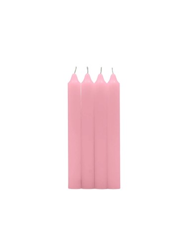 PACK 4 VELAS DE AMOR E ROMANCE DA SORTE - ROSA...